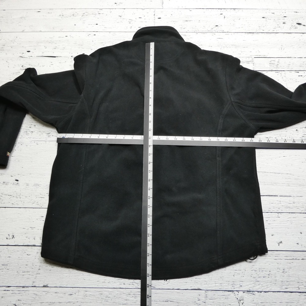 Blaklader Fleece Jacket Mens XL Black Workwear Full Zip Pockets Lined Collared - Picture 8 of 10